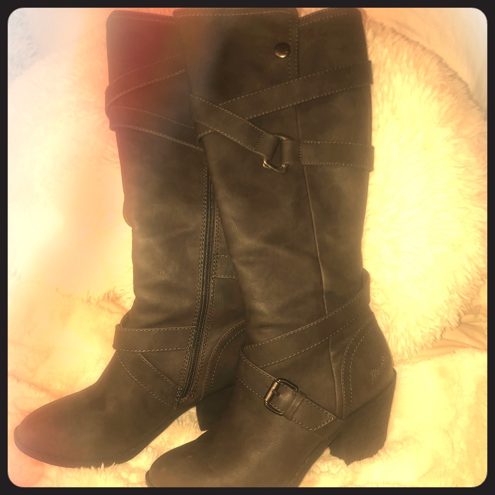Grey Blowfish Boots